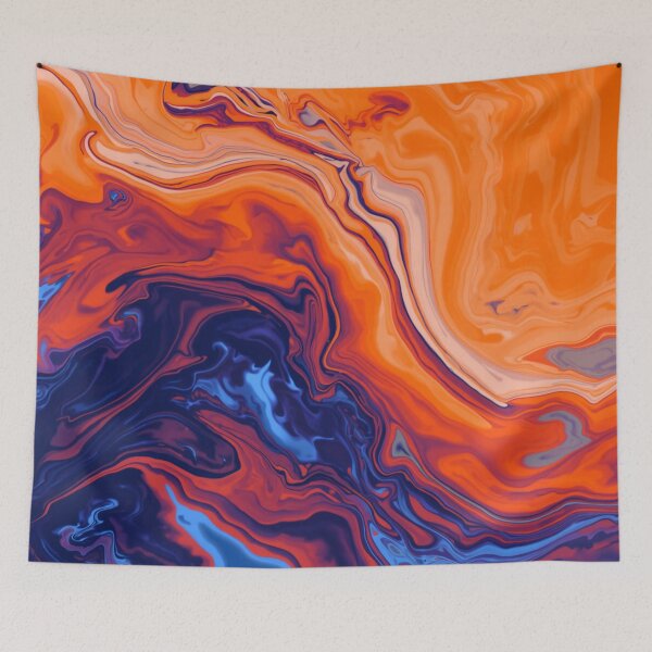 Item preview, Liquid Fire & Ice — Abstract Flow designed and sold by EpicGear085.