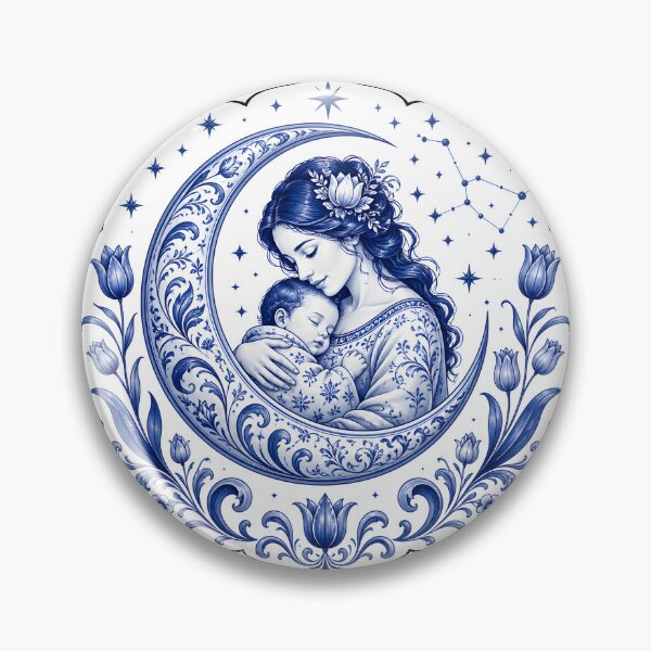 Item preview, Delft Blue Moon Mother designed and sold by House of Blue.