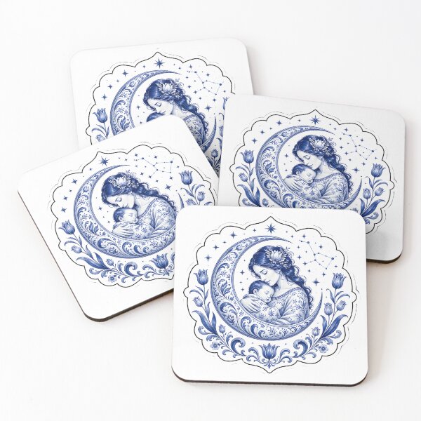 Item preview, Delft Blue Moon Mother designed and sold by House of Blue.