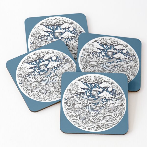 Item preview, sea abstraction designed and sold by CABRA SHOP.