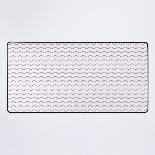 Item preview, White And Purple Waves Pattern designed and sold by pattern-archive.