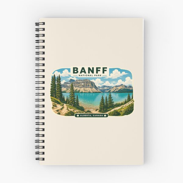 Item preview, Banff National Park Retro Design designed and sold by Gideon Emmerich.