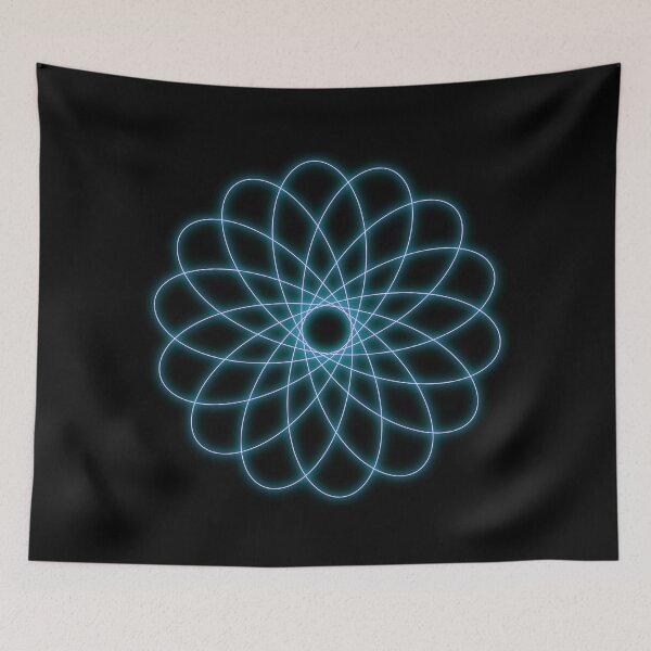 Item preview, Parametric Halo: Cyan Bloom 02-01 designed and sold by Equationarium.