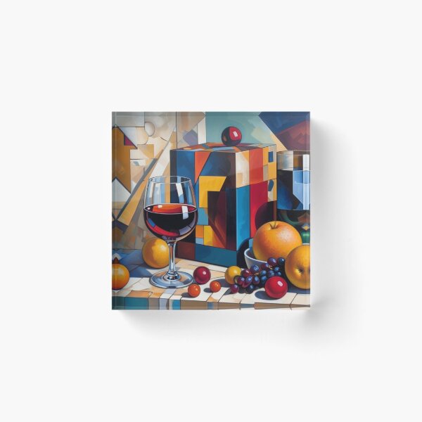 Item preview, Shapes, Shadows, and Wine designed and sold by Undersea Ai Art.