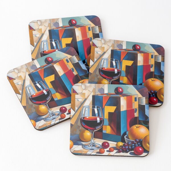 Item preview, Shapes, Shadows, and Wine designed and sold by Undersea Ai Art.