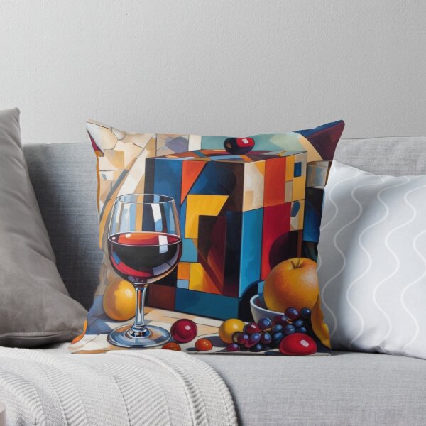 Item preview, Shapes, Shadows, and Wine designed and sold by Undersea Ai Art.