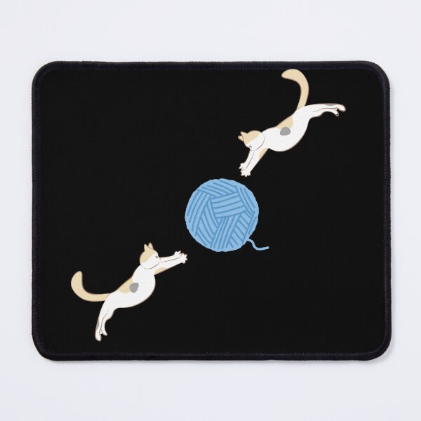 Item preview, cats playing with ball of wool yarn designed and sold by geekmania48.
