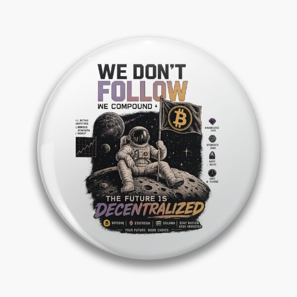 Item preview, We Don’t Follow – We Compound | Decentralized Crypto Investor designed and sold by YamiSociety.