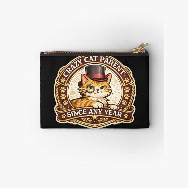 Item preview, Crazy Cat Parent Funny Cat Lover Vintage Design designed and sold by Dream-Fab.