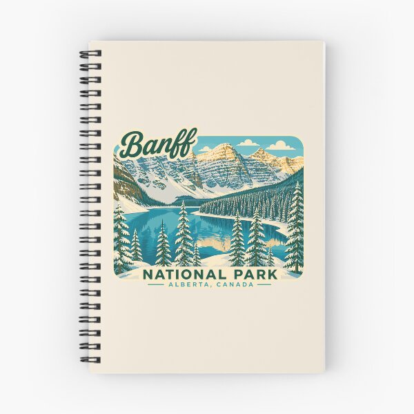 Item preview, Banff National Park Retro Design designed and sold by Gideon Emmerich.