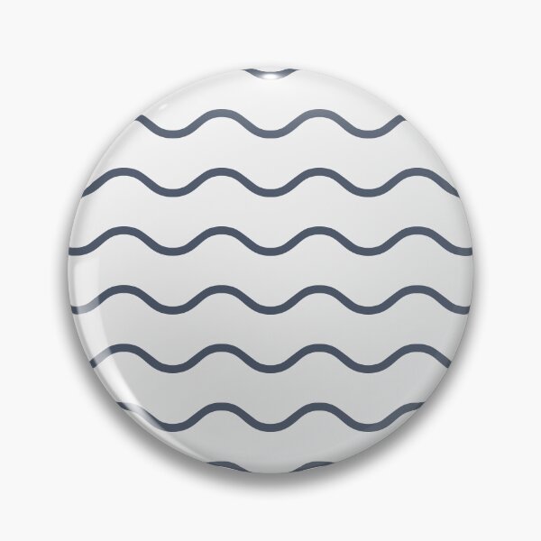 Item preview, White And Slate Waves Pattern designed and sold by pattern-archive.