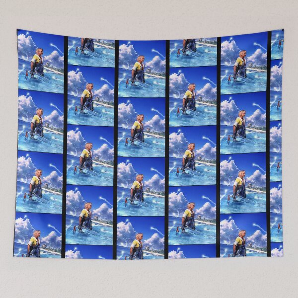 Item preview, Final Fantasy 10 Poster Revamp designed and sold by ayn-eLoftus.