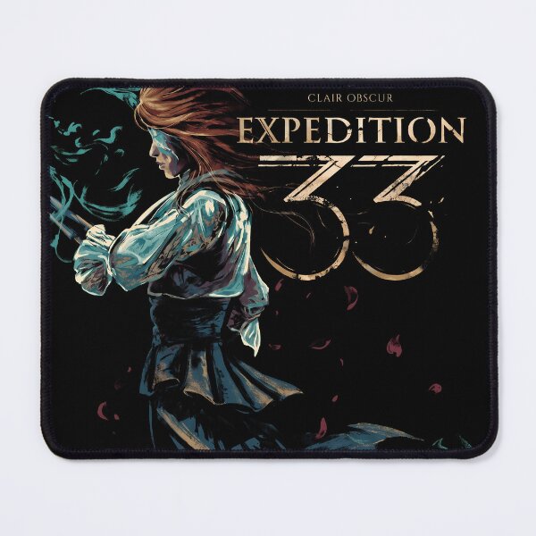 Item preview, Maelle Clair Obscur Fan Art – Young Swordswoman Rapier Expedition Design designed and sold by Senpaiwaves.