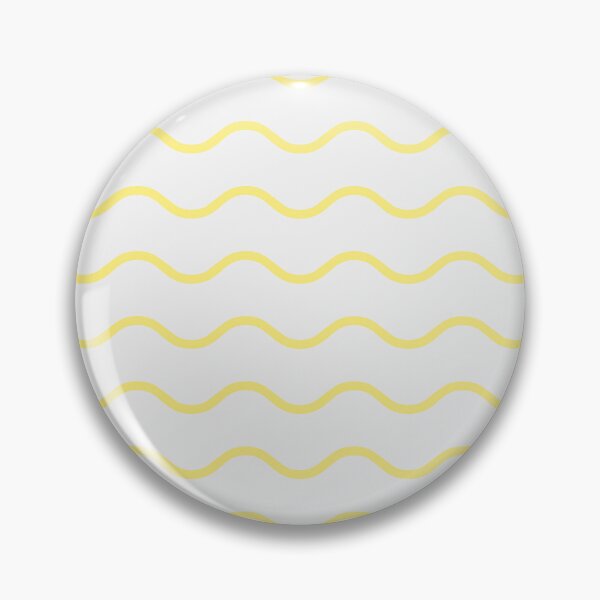 Item preview, White And Yellow Waves Pattern designed and sold by pattern-archive.