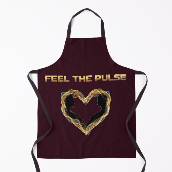 Item preview, Feel the Pulse Twin Flame Heart Energy Art designed and sold by PixelQ.