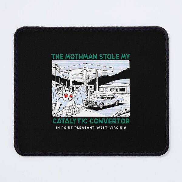 Item preview, The Mothman Stole My Catalytic Converter - Green  designed and sold by CANADIANSTORE.