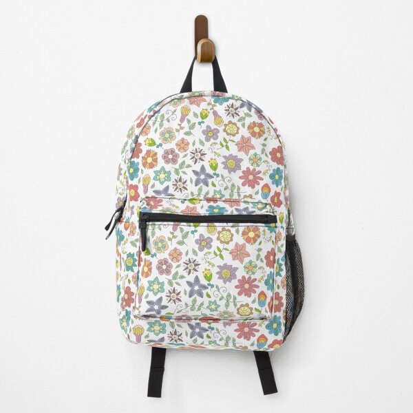 Item preview, Boho Floral Doodle Pattern - Cute Muted Flower Garden Art designed and sold by alijun.