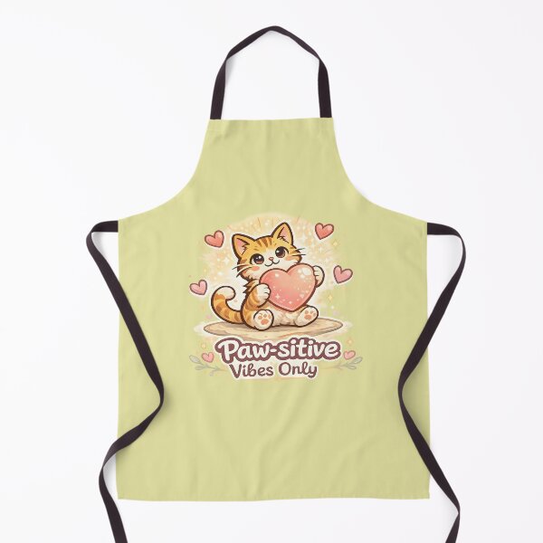 Item preview, Paw-sitive Vibes Only Cute Cat Love Gift for Cat Lovers designed and sold by Dream-Fab.
