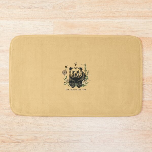 Item preview, The Heart of the Hive Vintage Bear Botanical Tee designed and sold by artlife4.
