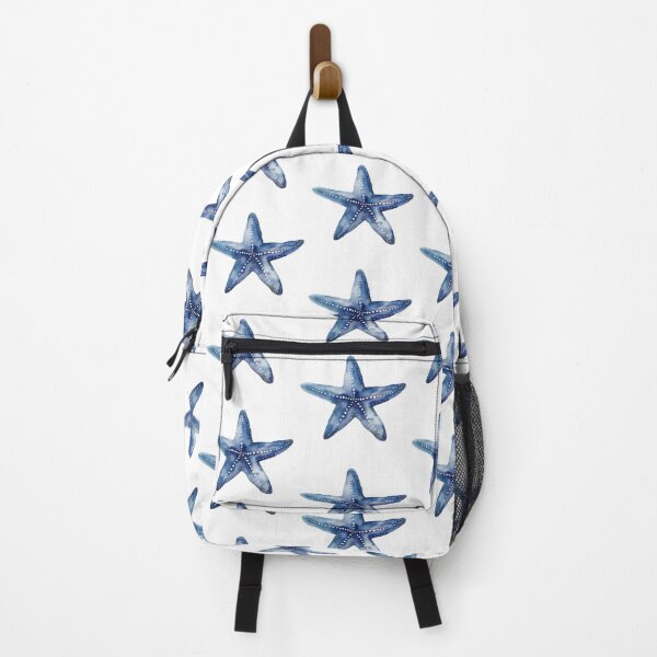 Item preview, Indigo Starfish With White Dots Artwork  designed and sold by NivyasArtistry.