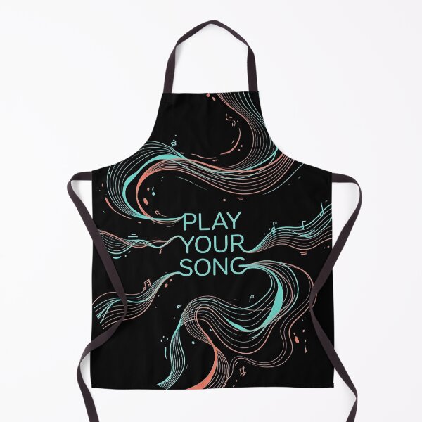 Item preview, Play Your Song Neon Sound Wave Art designed and sold by PixelQ.