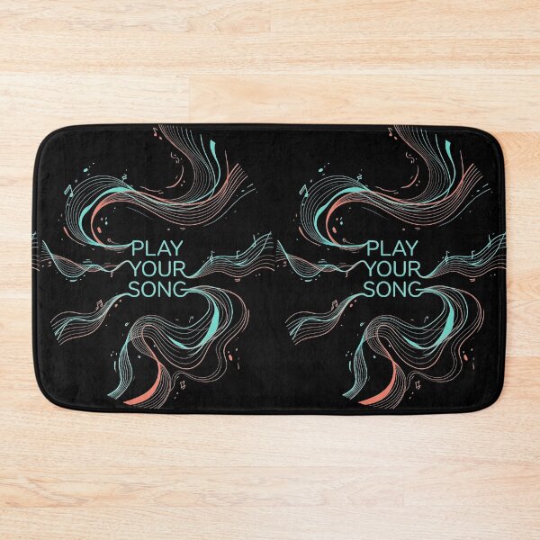 Item preview, Play Your Song Neon Sound Wave Art designed and sold by PixelQ.
