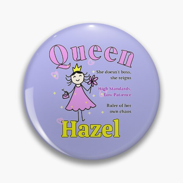 Artikelvorschau, Hazel – Personalisiertes Namensgeschenk für die Königin – im Doodle-Stil entworfen und verkauft von illeN-Art-World.