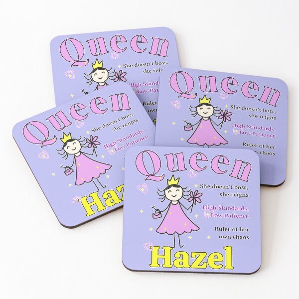 Item preview, Hazel - Personalized Name Gift for Queen - Doodle Style designed and sold by illeN-Art-World.
