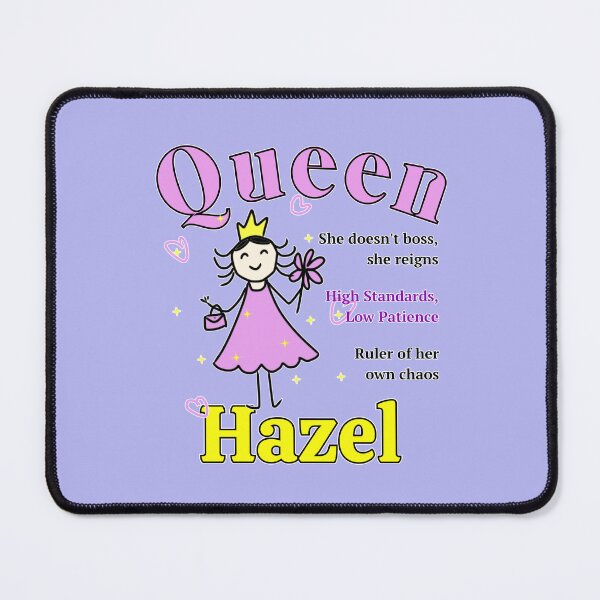 Item preview, Hazel - Personalized Name Gift for Queen - Doodle Style designed and sold by illeN-Art-World.