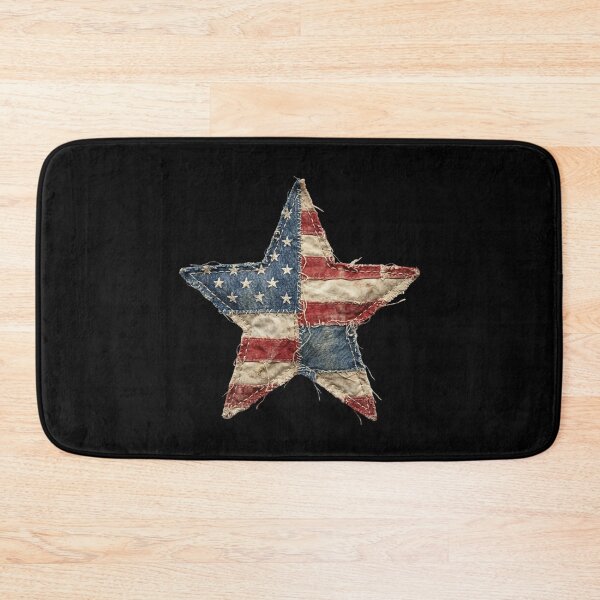 Item preview, Quilt American Star 4th of July USA Independence Day designed and sold by dudelinart.