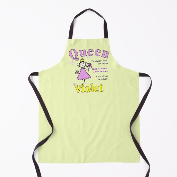 Item preview, Queen Violet - Personalized Name Gift - Doodle Style designed and sold by illeN-Art-World.
