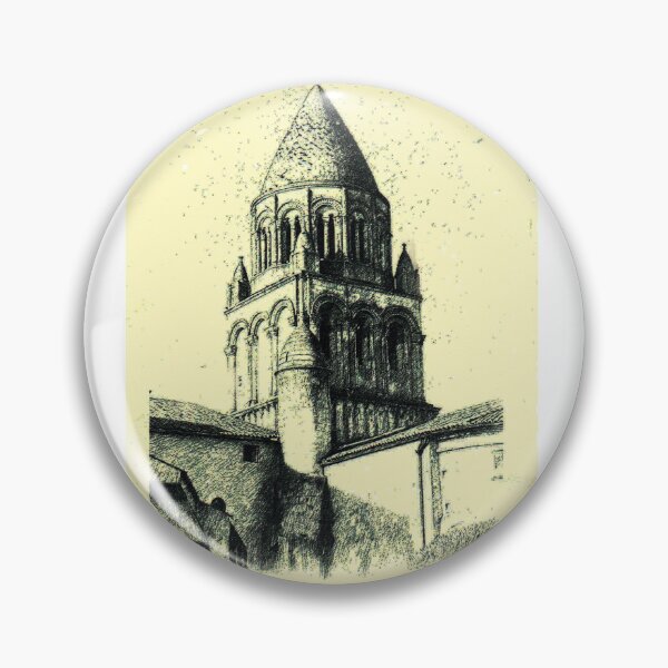 Item preview, Abbaye Aux Dames Chruch Tower, Saintes, France designed and sold by GAKStudio.