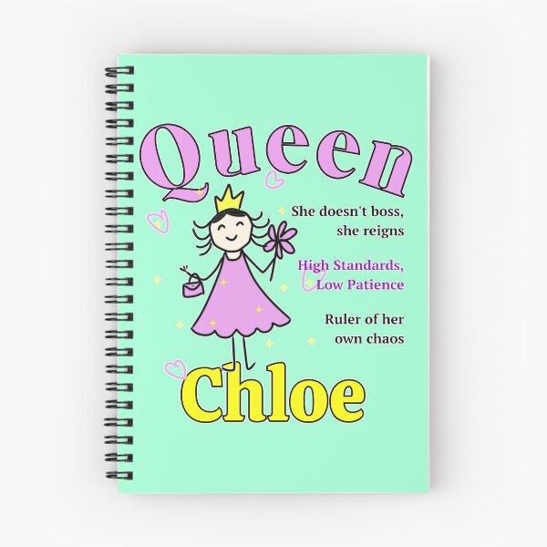 Item preview, Chloe - Personalized Name Gift for Queen - Doodle Style designed and sold by illeN-Art-World.