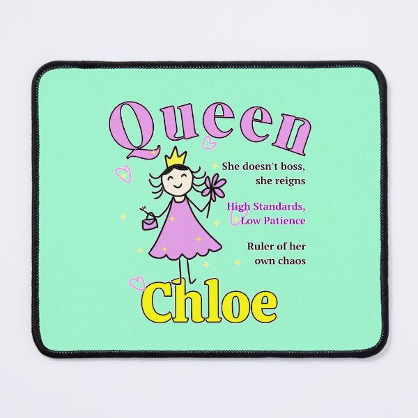 Item preview, Chloe - Personalized Name Gift for Queen - Doodle Style designed and sold by illeN-Art-World.