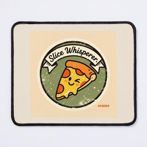 Item preview, Retro Slice Whisperer Pizza Tee designed and sold by Arte-Excellency.