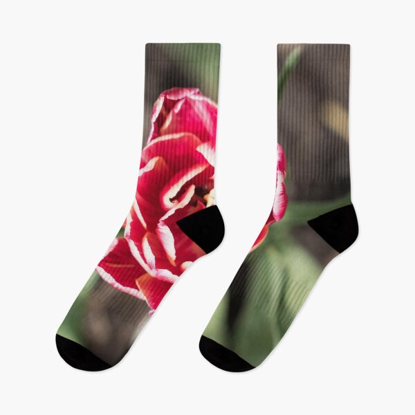 Item preview, Vibrant Double Petaled Tulip Flower in Bloom designed and sold by Georgia Mizuleva.