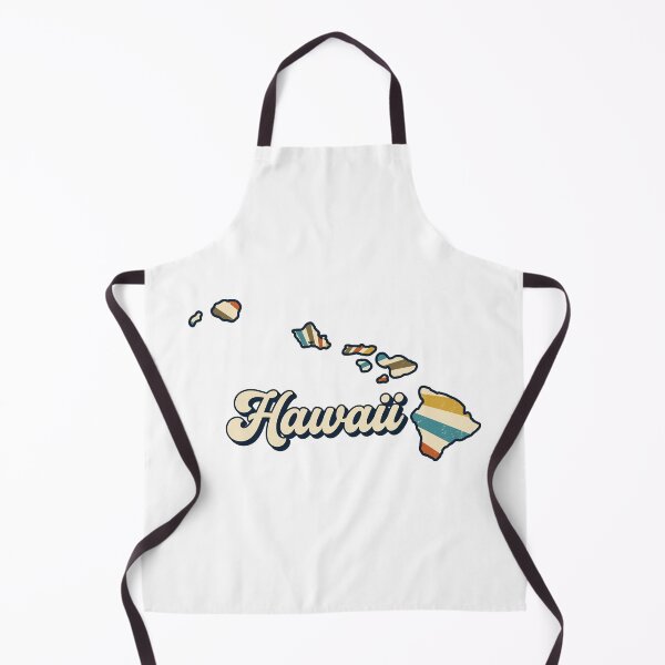 Item preview, Hawaii Illustrated Map – Retro State Regions & Landmarks designed and sold by Paper Drip.