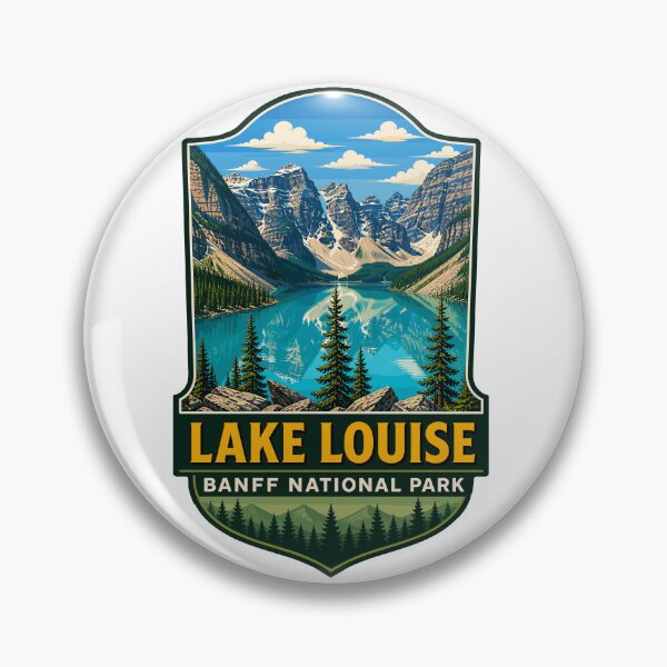 Item preview, Banff National Park Retro Design designed and sold by Gideon Emmerich.