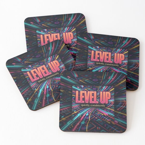 Item preview, Level Up Retro Arcade T-Shirt | Neon Joystick Streetwear Graphic Tee designed and sold by DmaarGroup.