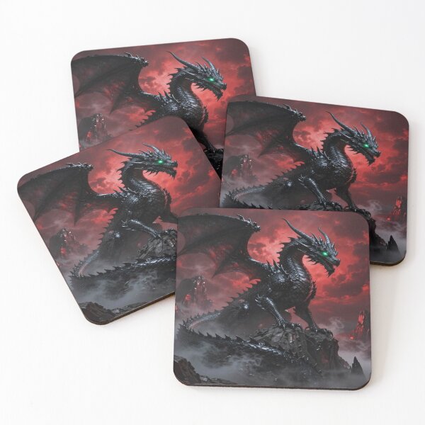 Item preview, Mighty dragon of the mountains in an epic fantasy setting inspired by Julie Bell's dynamics designed and sold by FotoworldEdel.