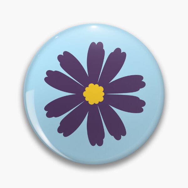 Item preview, Simple Purple Daisy Floral Pattern designed and sold by SmallDart Creations.