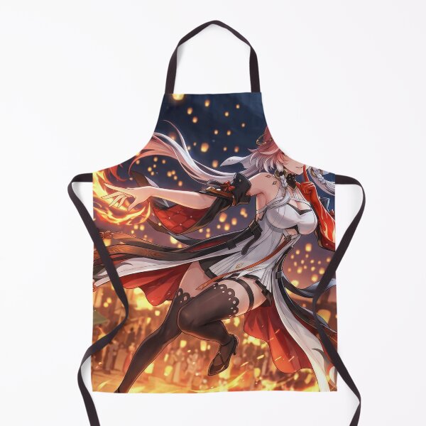 Item preview, Changli // Wuthering Waves Illustration - Lantern Festival Fire Anime Art designed and sold by Astraphyllia.