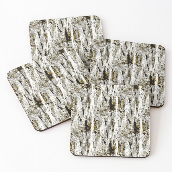 Item preview, Painterly Abstract Forest in Sepia  designed and sold by Artistestella.