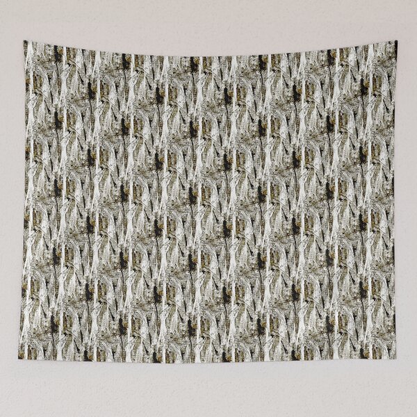 Item preview, Painterly Abstract Forest in Sepia  designed and sold by Artistestella.