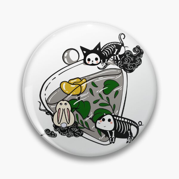 Item preview, Skeleton Cat & Zen Terrarium Art designed and sold by Kanniax.