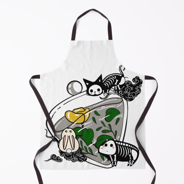 Item preview, Skeleton Cat & Zen Terrarium Art designed and sold by Kanniax.