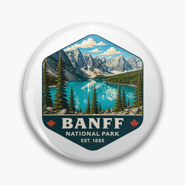 Item preview, Banff National Park Retro Design designed and sold by Gideon Emmerich.
