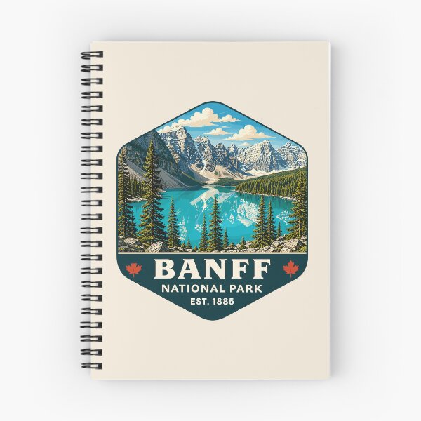 Item preview, Banff National Park Retro Design designed and sold by Gideon Emmerich.