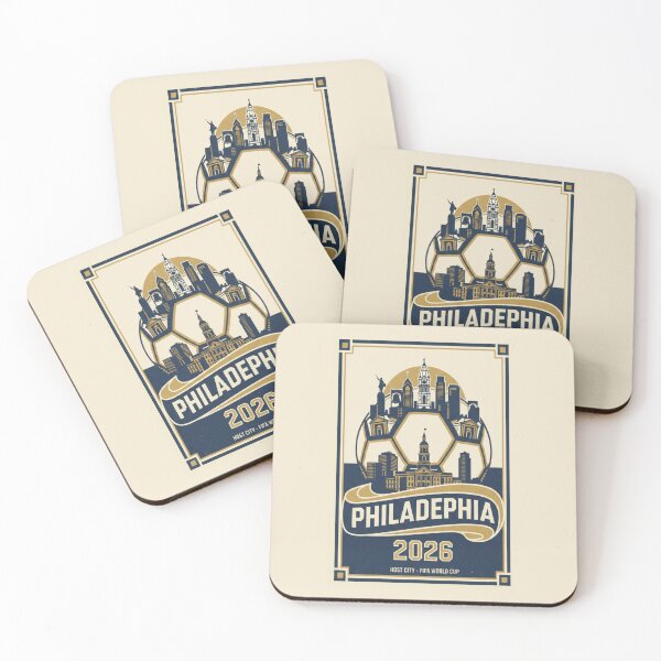 Item preview, Philadelphia 2026 – Vintage Soccer Host City Tee designed and sold by ArthUpscale.