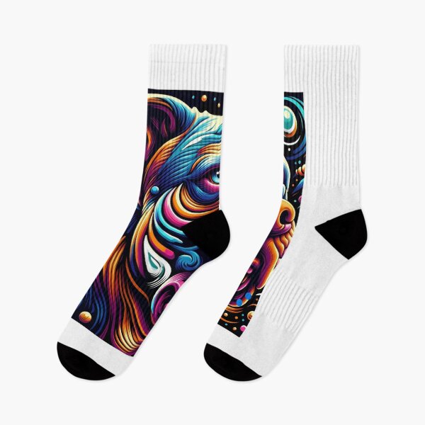 Item preview, Pitbull Abstract designed and sold by OlyvieArt.